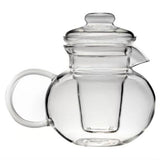 Borosilicate Glass Stovetop Safe Teapot with Glass Tea Infuser