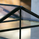 Elevated Raised Bed Garden Cold-frame Greenhouse Kit in Driftwood Finish