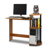 Simple Modern Home Office Computer Desk in Cherry Black Finish