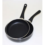 15-Piece Non-Stick Kitchen Cookware Set in Black