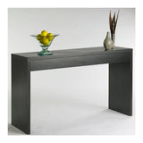 Contemporary Living Room Console Wall - Sofa Table in Espresso