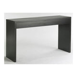 Contemporary Living Room Console Wall - Sofa Table in Espresso