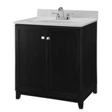 Espresso Bathroom Vanity Cabinet 30 x 21 inch - Top Sold Separately