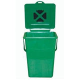 2.4 Gallon Kitchen Composter Compost Waste Collector Bin - Green