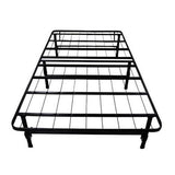 Full size Black Metal Platform Bed Frame