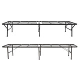 Full size Black Metal Platform Bed Frame