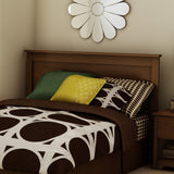 Full - Queen size Contemporary Headboard in Sumptuous Cherry Finish