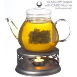 Stovetop Safe Glass Teapot Water Boiler Kettle with Infuser