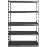 Heavy Duty 48-inch Wide 5-Shelf Metal Shelving Unit