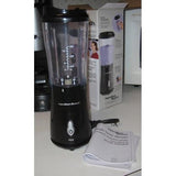 Personal Smoothie Blender with Travel Lid in Black by Hamilton Beach