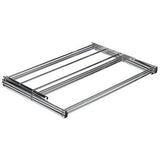 Folding Clothes Drying Rack in Chrome - Air Dry your Laundry