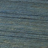 Hand-knotted All-Natural Oceans Blue Hemp Rug (5' x 8')