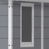 Outdoor 6-ft x 8-ft Storage Shed in Steel Reinforced Polypropylene