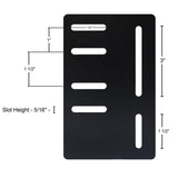 Mod-Adapter Headboard Bracket Extension Plates Set