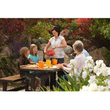 Metal and Wood Park Style Bench for Outdoor Patio Lawn Garden