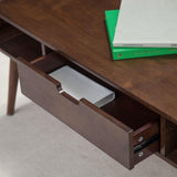 Mid-Century Modern Classic Coffee Table in Walnut Wood Finish