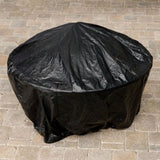 36-inch Bronze Fire Pit with Grill Grate Spark Screen Cover and Poker
