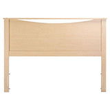 Full - Queen size Headboard in Natural Maple Finish