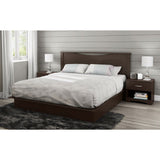 King size European Inspired Headboard in Chocolate Finish