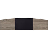 Sonoma Oak - Black Electric Fireplace TV Stand - Accommodates up to 70-inch TV
