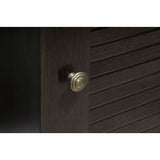 Bathroom Floor Cabinet with Shelf and Faux Granite Top