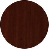 Contemporary Narrow Bookcase with 5 Shelves in Royal Cherry Finish