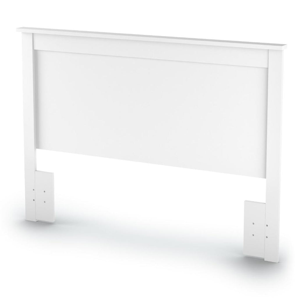 Full - Queen size Headboard in White Finish