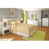 Full - Queen size Headboard in White Finish