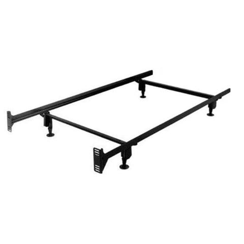 Twin size Sturdy Metal Bed Frame with Headboard Brackets