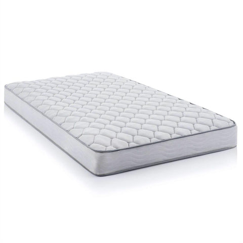 Twin size 6-inch Innerspring Coil Mattress with Quilted Cover - Medium Firm