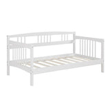 Twin size Daybed in White Wood Finish - Trundle Sold Separately