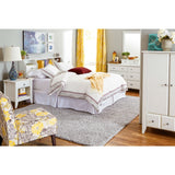 White 6-Drawer Dresser Traditional Design - Made in USA