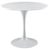 Modern Classic 36-inch Dining Table in White